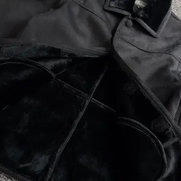 빈티지 아카이브 블랙 스웨이드 무스탕 3644 5