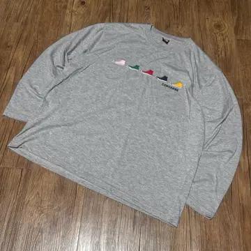 [3XL] 컨버스 운동화 프린팅 긴팔 티셔츠 2