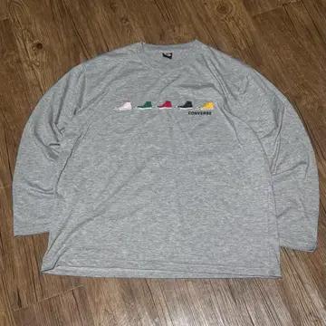 [3XL] 컨버스 운동화 프린팅 긴팔 티셔츠 3