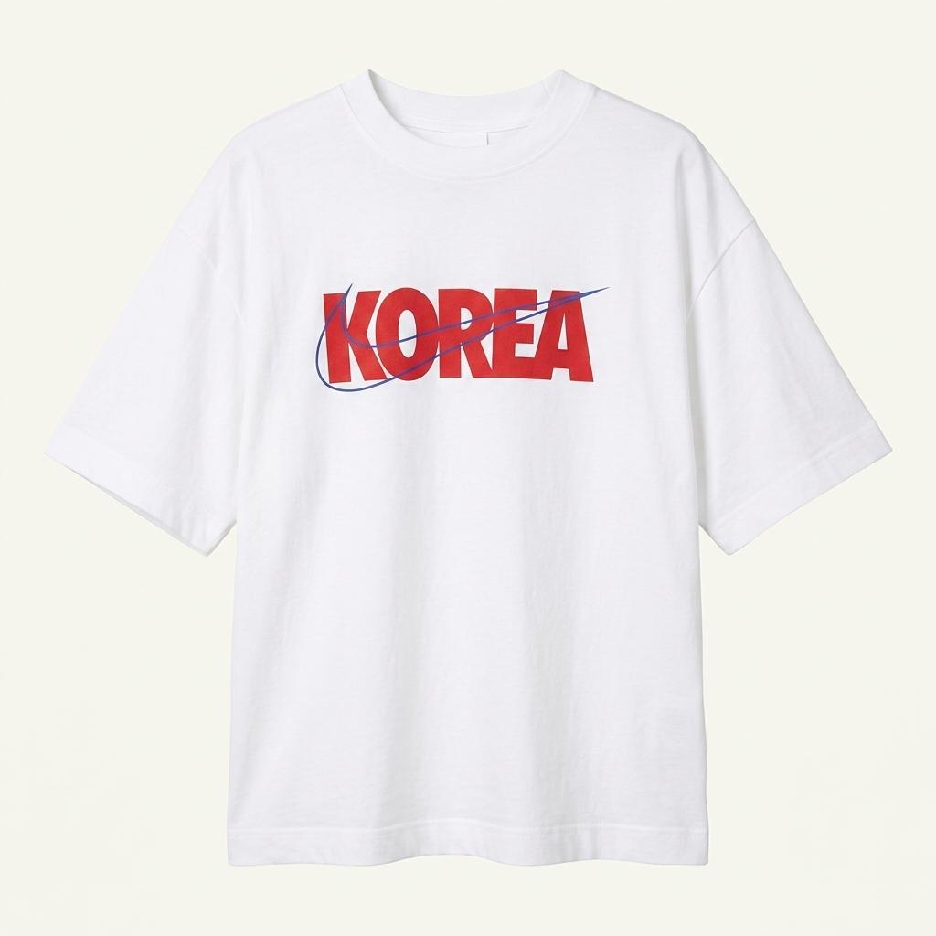 나이키 코리아 로고 반팔 티셔츠 화이트 1