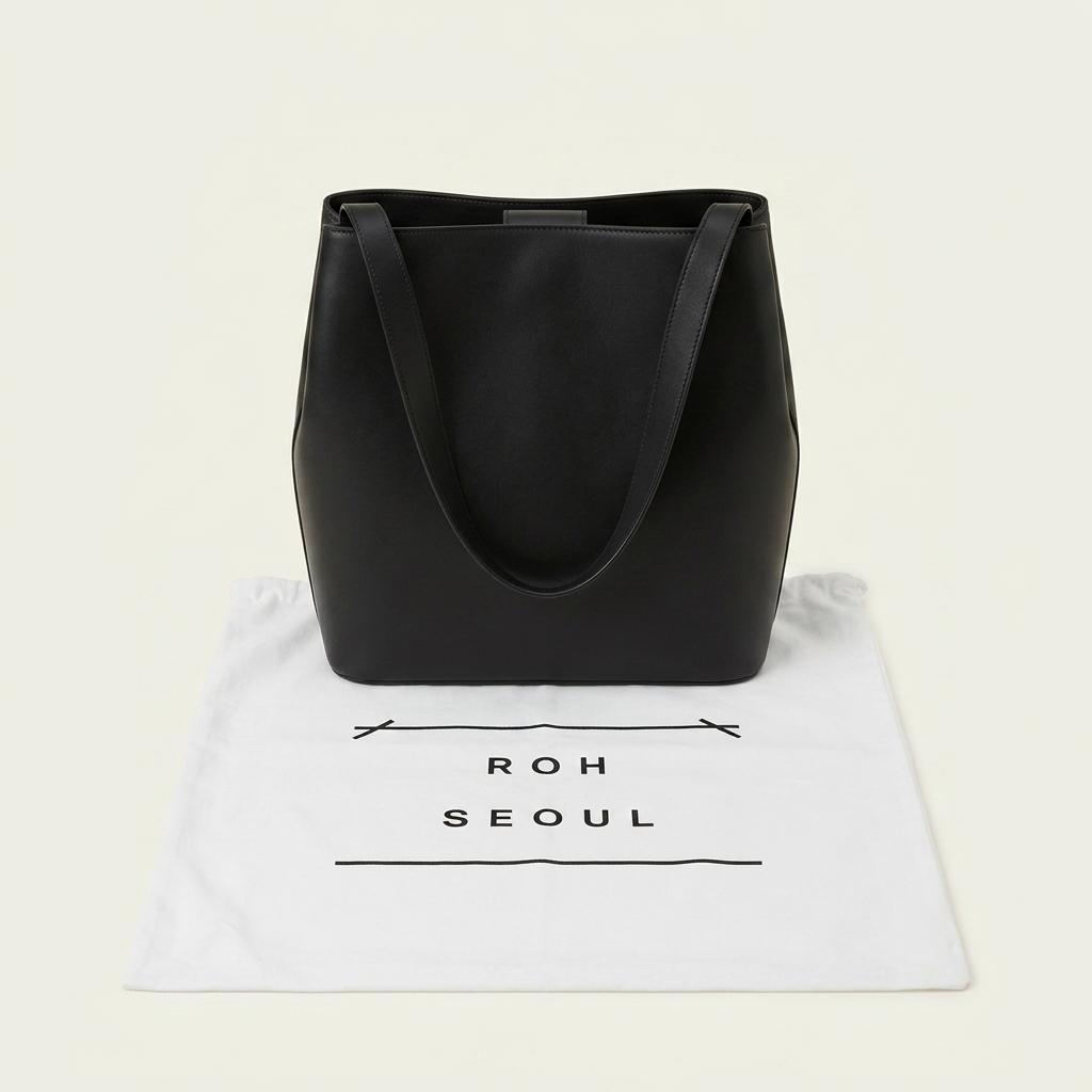 로서울 ROH SEOUL 레더 숄더백 짙은브라운