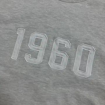유니폼 브릿지 1960 로고 그레이 맨투맨 3