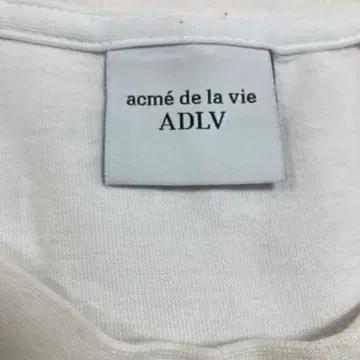 아크메드라비 베이비 페이스 빅로고 화이트 반팔티 5
