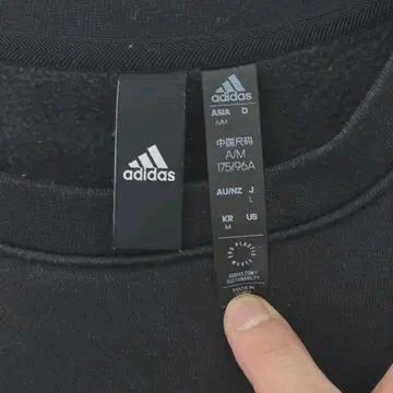 Adidas 아디다스 M 라벨 맨투맨 블랙 4