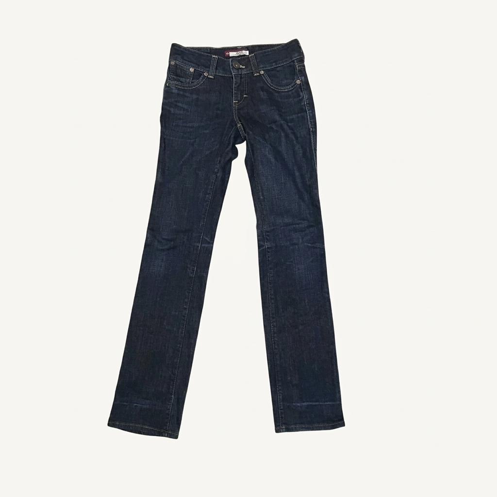 Levi's 리바이스 580 쁘띠앤 슬림 스키니 데님 팬츠 1