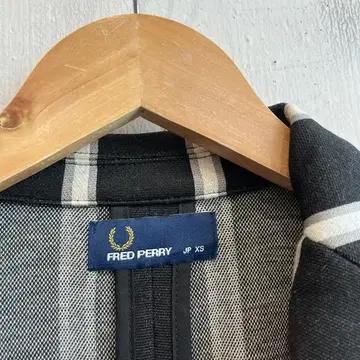 프레드페리 스트라이프 자켓 우먼즈 Made in JAPAN 4