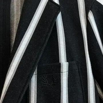 프레드페리 스트라이프 자켓 우먼즈 Made in JAPAN 3