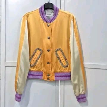 코치 새틴 바시티 자켓 3