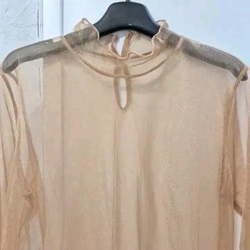 유라고 시스루 블라우스 미착용 3