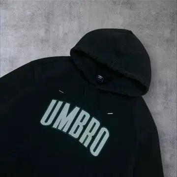 엄브로 스펠아웃 빅로고 블랙 후드티 3