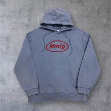Mmlg 빅로고 스카이 컬러 후드티 2