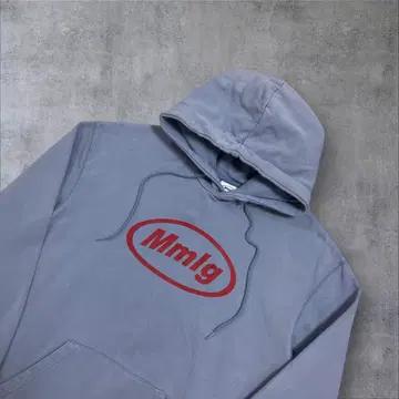 Mmlg 빅로고 스카이 컬러 후드티 3