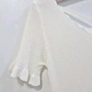 나인 골지 반팔 니트 새상품 4