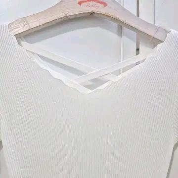 나인 골지 반팔 니트 새상품 3