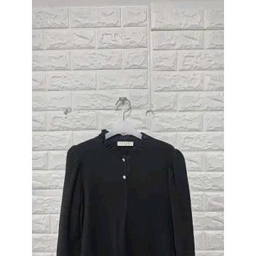 S SANDRO 산드로 블랙 롱 원피스 C774 6