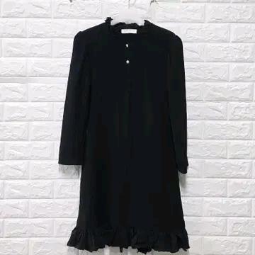 S SANDRO 산드로 블랙 롱 원피스 C774 2