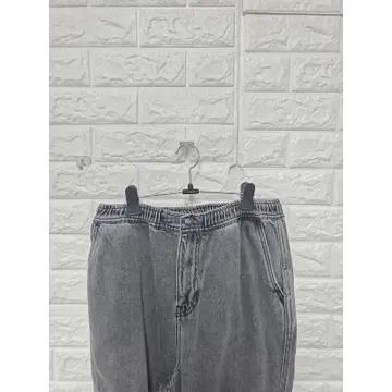 31인치 디스이즈네버 밴딩 블랙데님팬츠 C775 6