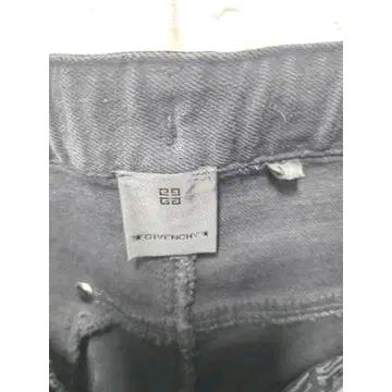 25인치 지방시 지퍼 블랙데님팬츠 C776 3