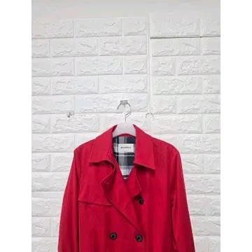 95 빈폴 레드 더블 트렌치 코트 C804 6