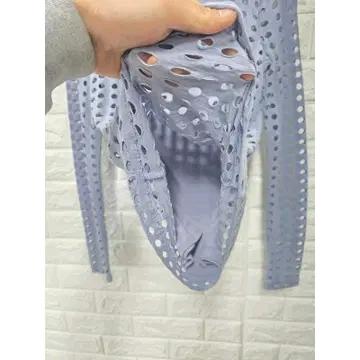 S 알렉산더왕 스카이블루 긴팔 펀칭 네트 롱슬리브 C823 6