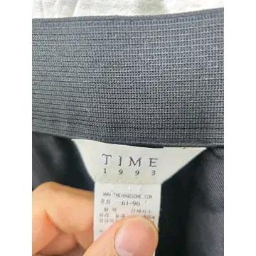 28인치 20s 한섬 타임1993 TIME 블랙 슬랙스 C835 3