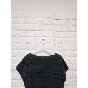 L 아르마니 블랙 미니 원피스 C861 6