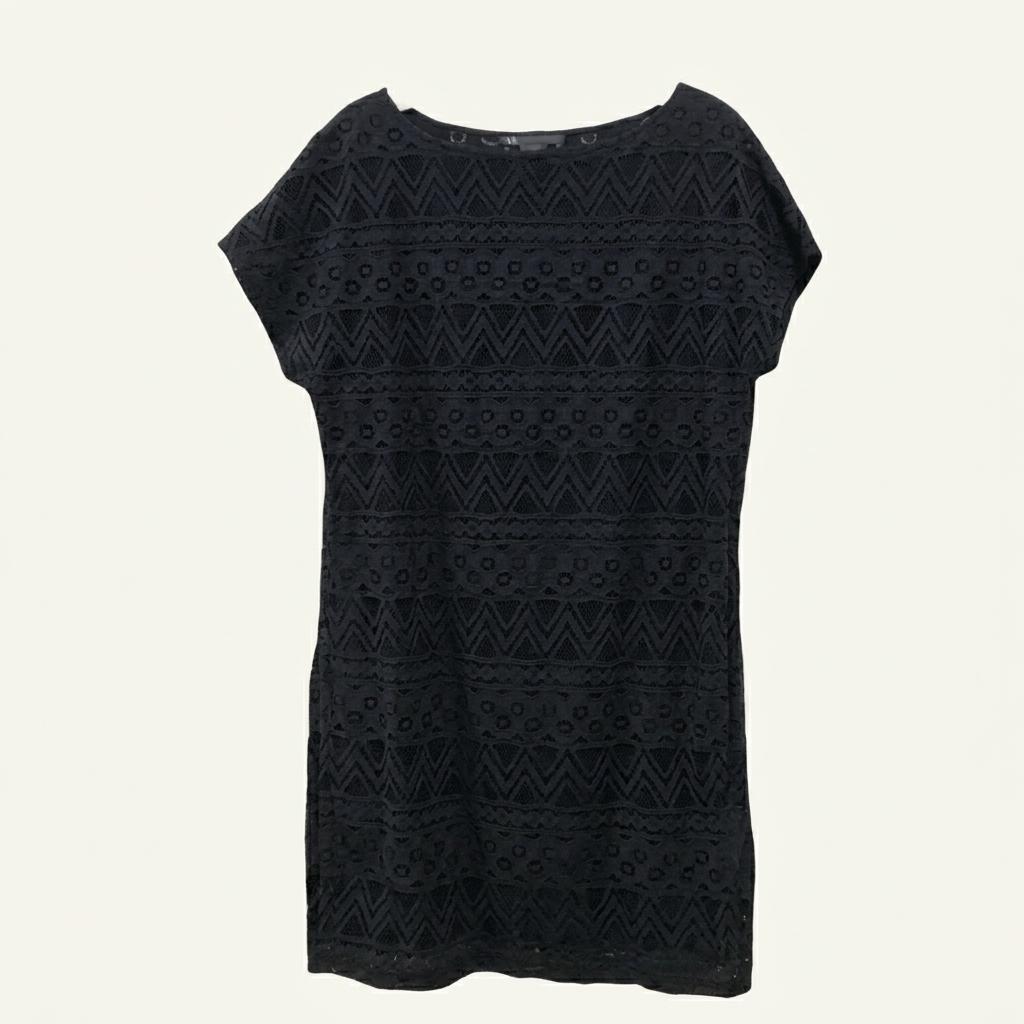 L 아르마니 블랙 미니 원피스 C861 1