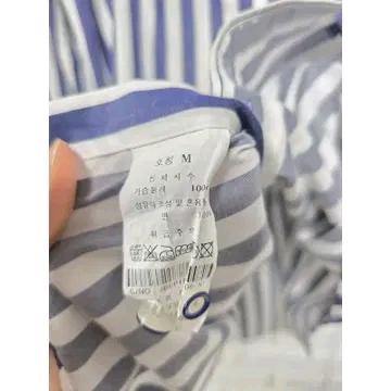 M 질스튜어트 스트라이프 남방 셔츠 C864 4