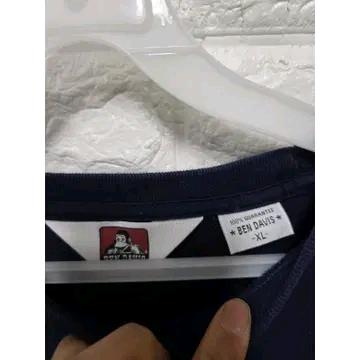 XL 벤데이비스 네이비 반팔 티셔츠 C881 3