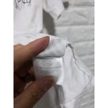 XL 오프화이트 반팔티셔츠 C882 4