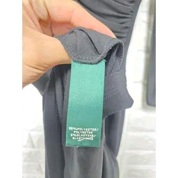 M 폴로랄프로렌 블랙 셔링 드레이핑 원피스 C922 4