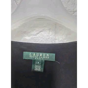 M 폴로랄프로렌 블랙 셔링 드레이핑 원피스 C922 3