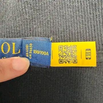 폴로랄프로렌 반집업 니트 블랙 L 7