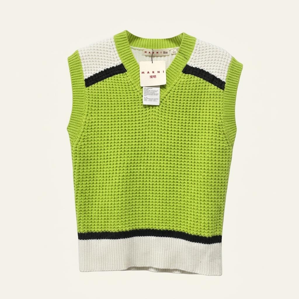 S 마르니 MARNI 니트 조끼 베스트 (새상품) C944 1