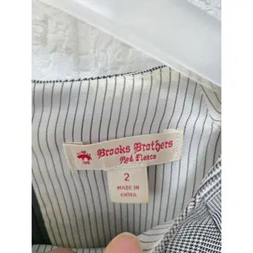 M 브룩스브라더스 체크 크롭 블라우스 C968 3