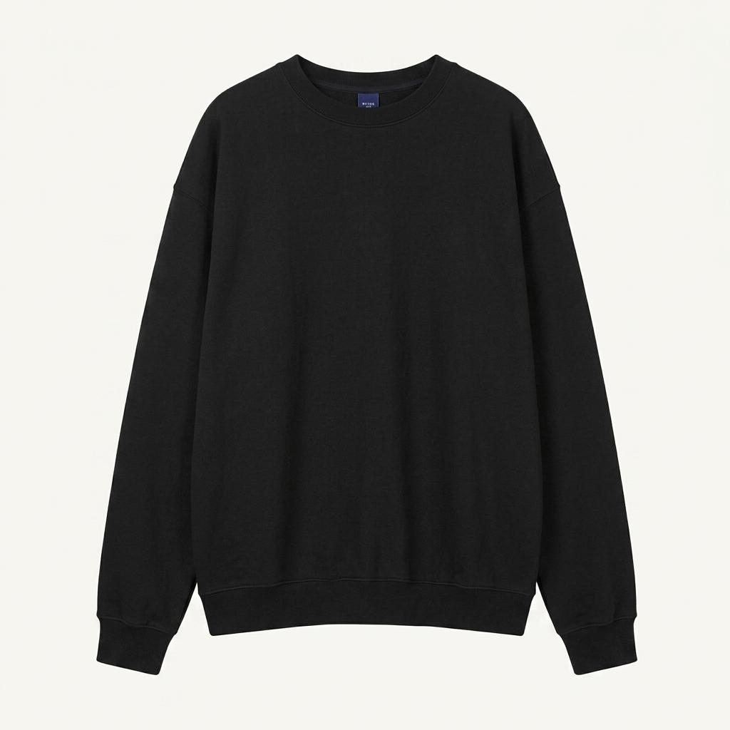 Free 빔즈 BEAMs 블랙 라운드 티 C989 1