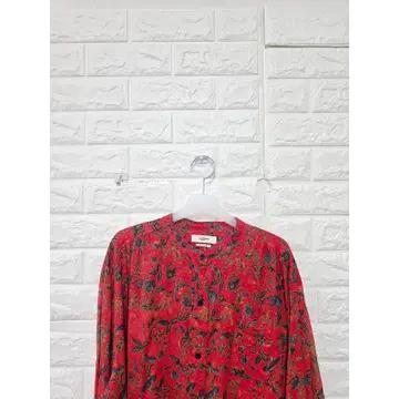 Free 이자벨마랑 레드 블라우스 C990 6