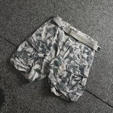 아르마니 아카이브 벨티드 카모플라쥬 카모 팬츠 3674 2