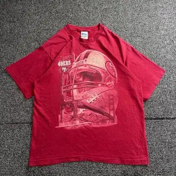 90s 프로 플레이어 NFL 센프란시스코 49ers 티셔츠 3711 3