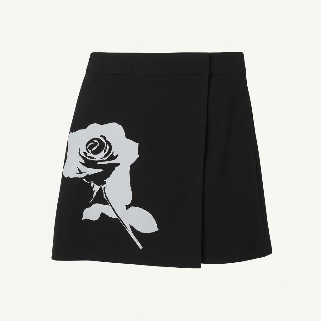 MSGM 울 펠트 로즈 스커트 / 여자 치마 / 여성 치마 1