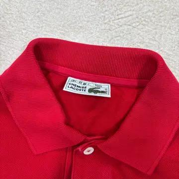 라코스테 스몰로고 레드 카라티셔츠 4