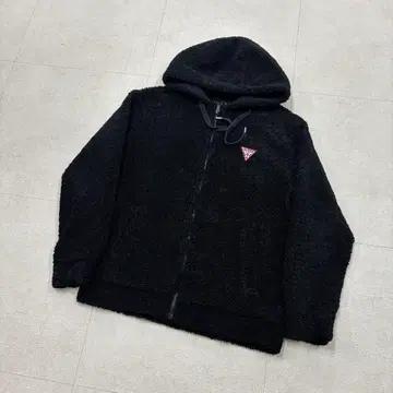 게스 플리스 후드 집업 2