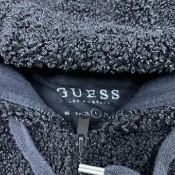 게스 플리스 후드 집업 4