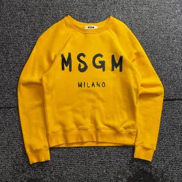 MSGM 밀라노 센터 빅로고 크루넥 맨투맨 3735 3
