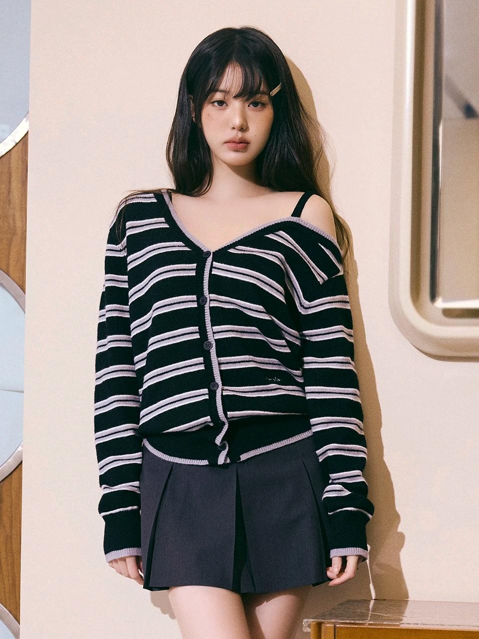 로라로라 오프숄더 가디건 3