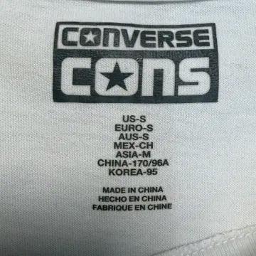 컨버스 컨스 립스 반팔 티셔츠 화이트 S 4
