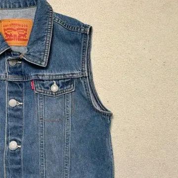 LEVI'S 데님 조끼 베스트 L 4