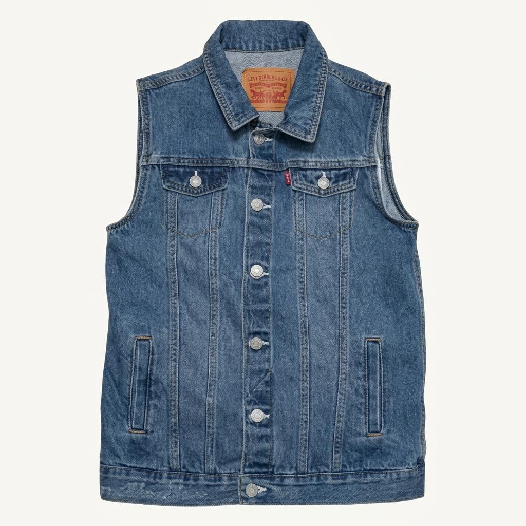 LEVI'S 데님 조끼 베스트 L 1