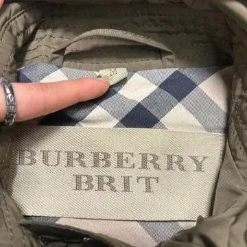 BURBERRY BRIT 후드 트렌치 코트 M 5
