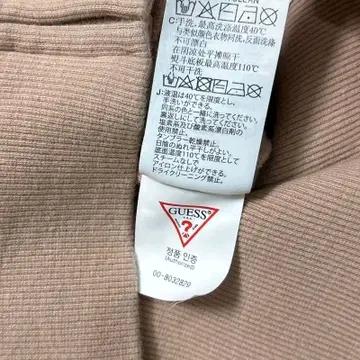 GUESS 크롭 후드집업 피치 XS 7